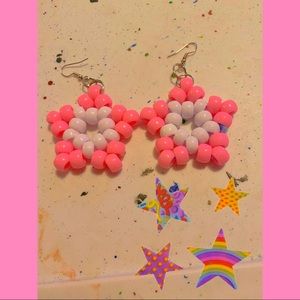 Kandi Star Earrings!